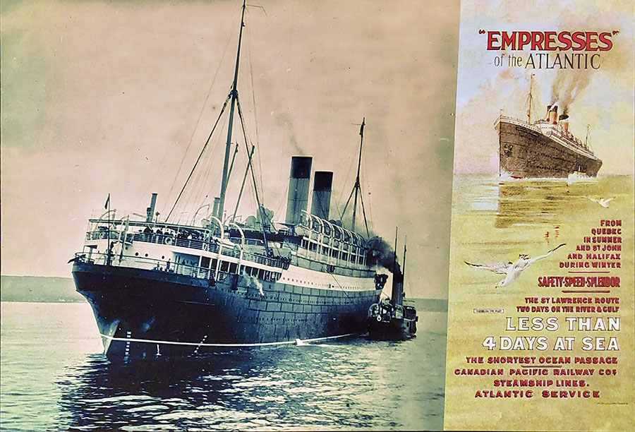Empress of Ireland affiche publicitaire