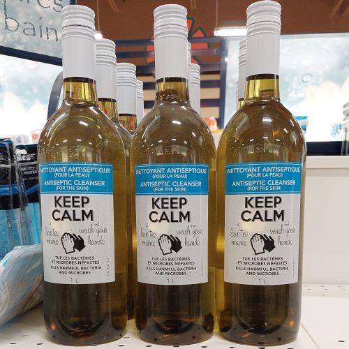 Un petit vin blanc antiseptique qui va vous calmer