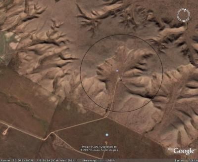 Copie decran Google Earth