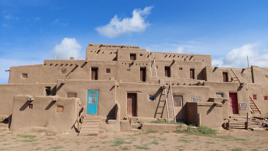 Le village de Taos Pueblo
