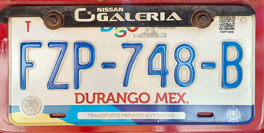 Plaque Durango