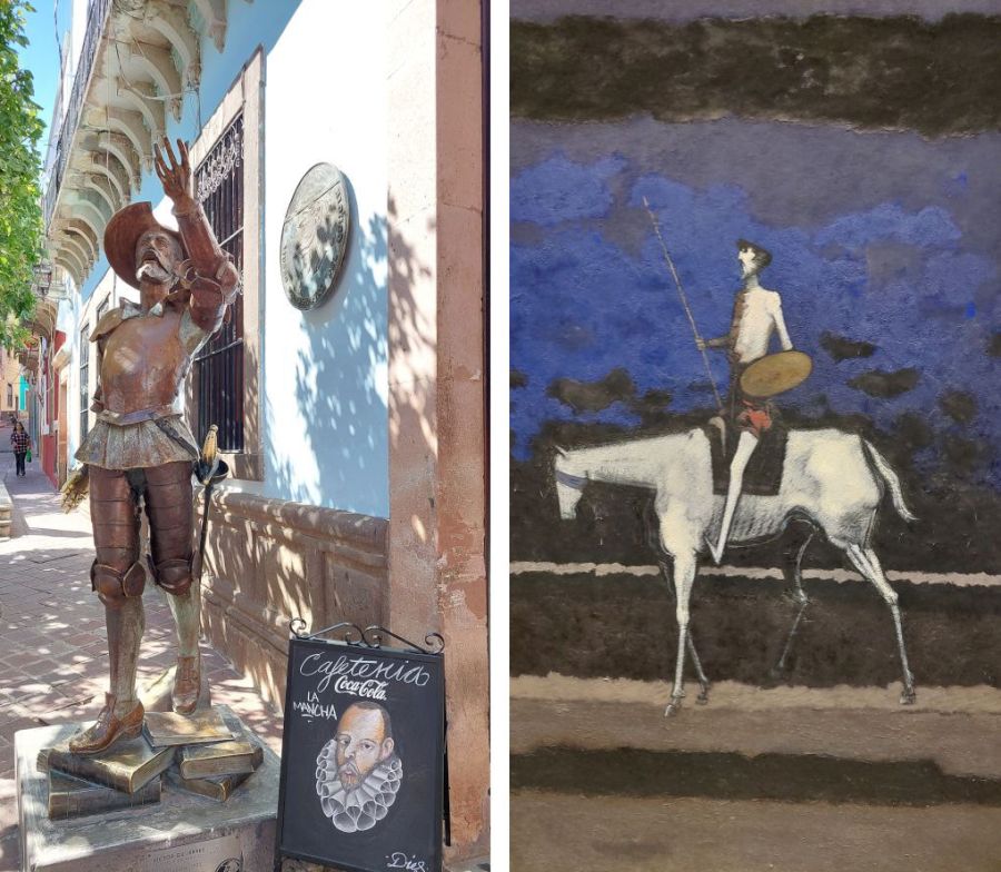Un centre iconographique dedie a Don Quichotte