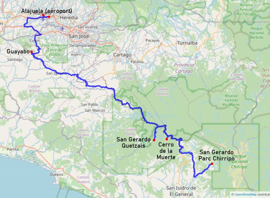 Parcours Costa Rica 3