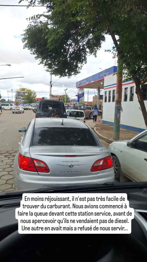 difficultés d'approvisionnement en diesel en Bolivie