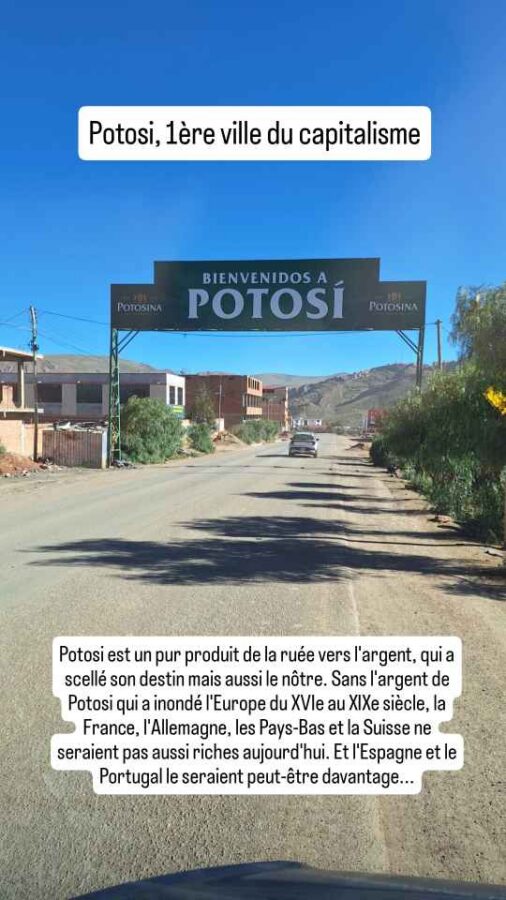 Portail d'entrée de la ville de Potosi