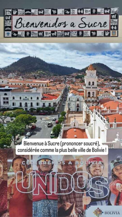 Tour de la ville de Sucre