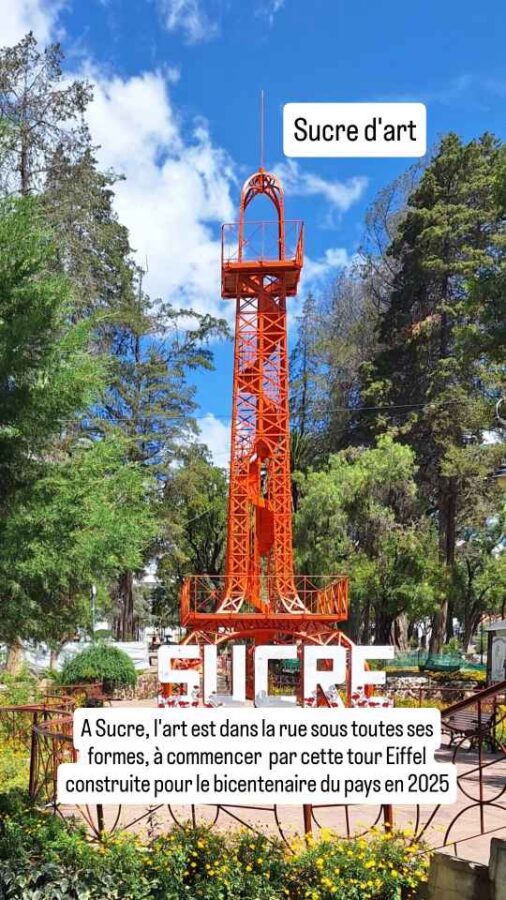 L'art dans les rues de Sucre