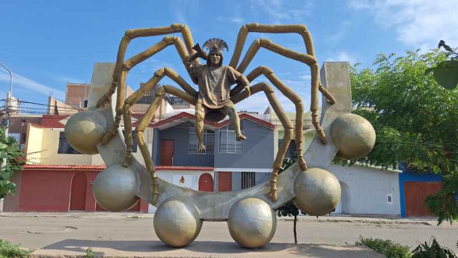Divinité mochica Cote péruvienne