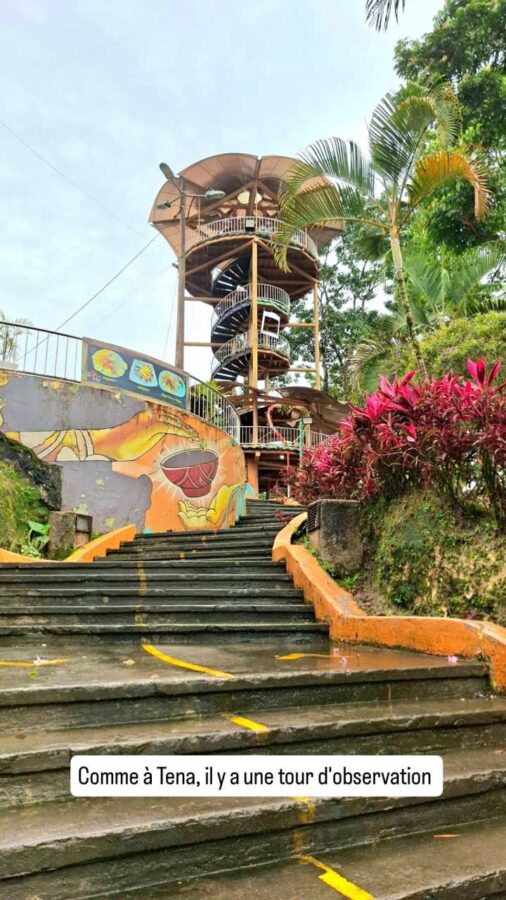 Puyo, Équateur : mirador