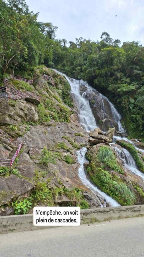 cascade près de Loja, Équateur