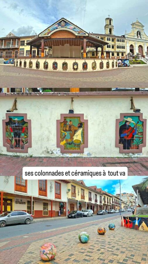 Loja, Équateur : architecture coloniale