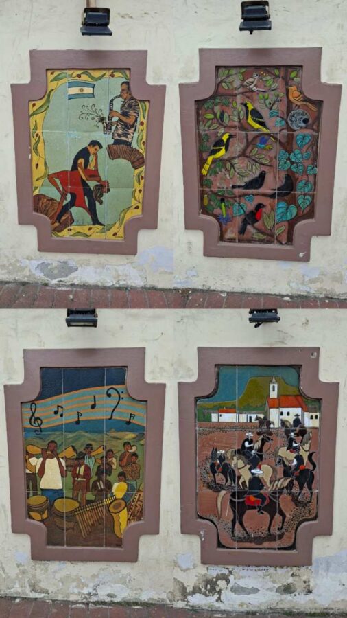 Loja, Équateur : décorations en céramique