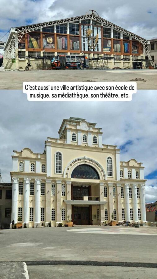 Loja, Équateur : architecture coloniale, bibliothèque et théâtre