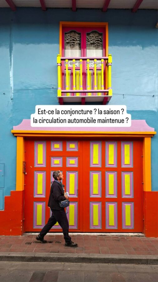 Loja, Équateur : la rue Lourdes