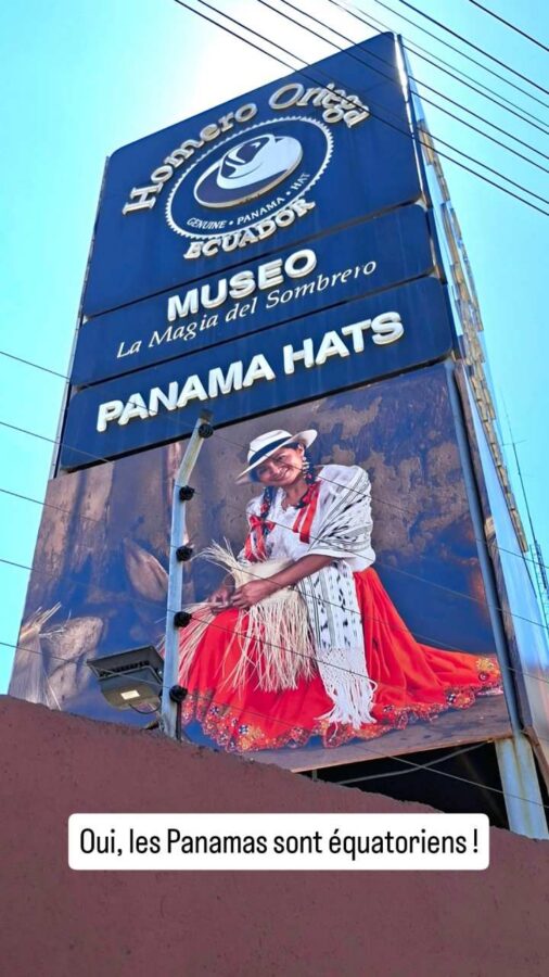 Cuenca, Équateur : fabrique des chapeaux Panamas