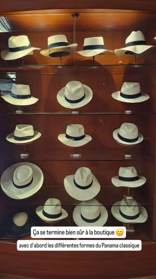 Cuenca, Équateur : fabrique des chapeaux Panamas