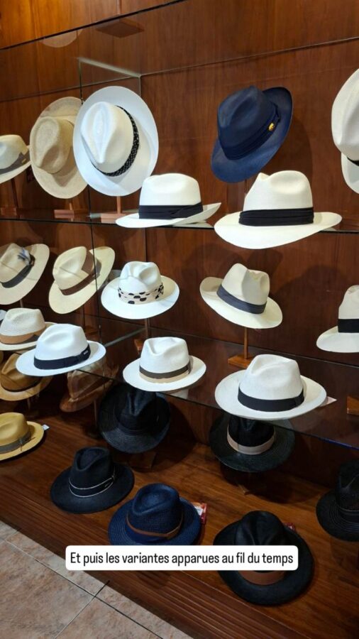 Cuenca, Équateur : fabrique des chapeaux Panamas