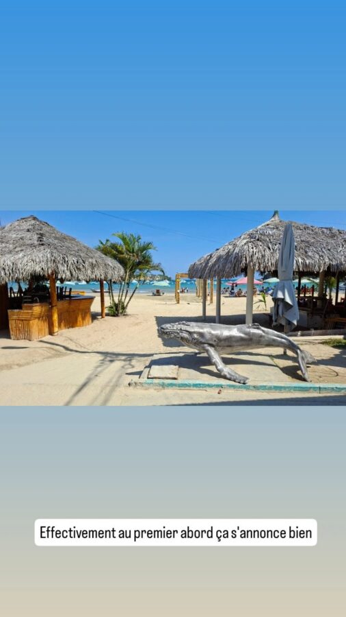 Ayangue, Équateur : la plage