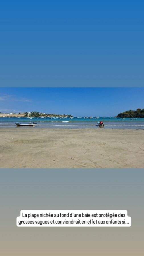 Ayangue, Équateur : la plage