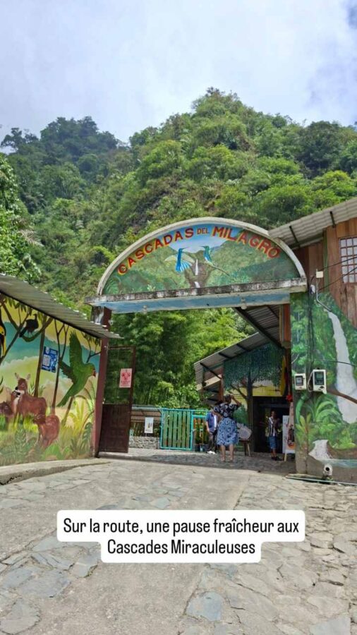 Cascadas del Milagro, Équateur