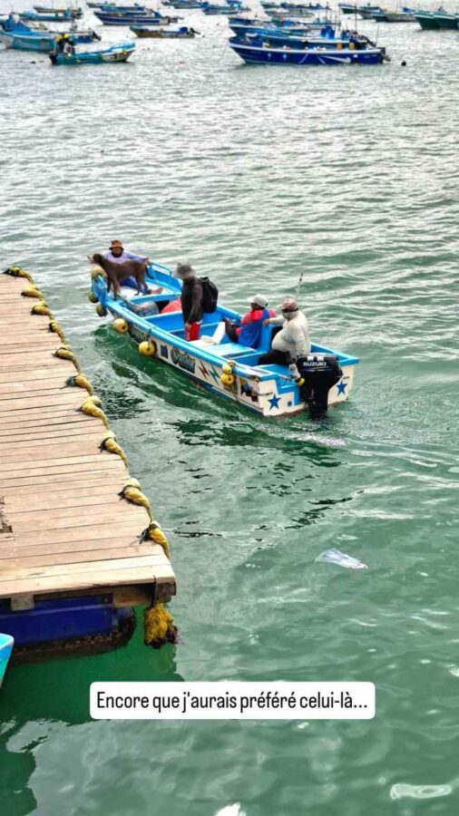 Puerto Lopez, Équateur : départ pour l'observation des baleines
