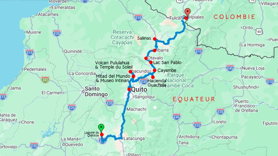 De Quito à la frontière colombienne : fin du road trip équatorien