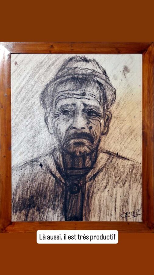 Museo Templo del Sol, Quito, Équateur : peinture d'Ortega Maila