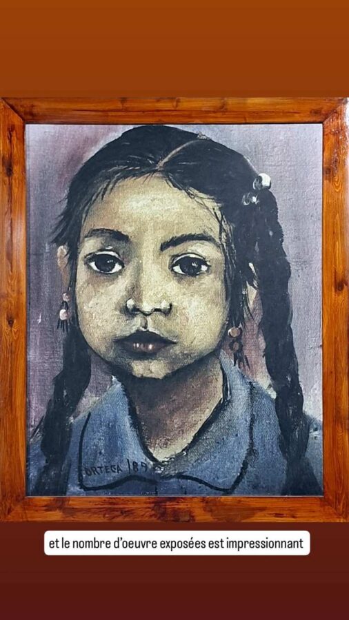 Museo Templo del Sol, Quito, Équateur : peinture d'Ortega Maila