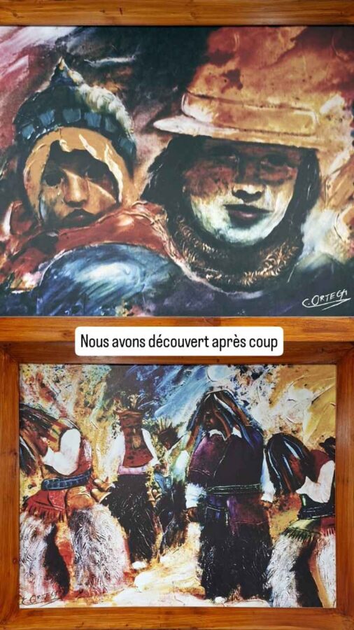 Museo Templo del Sol, Quito, Équateur : peintures d'Ortega Maila