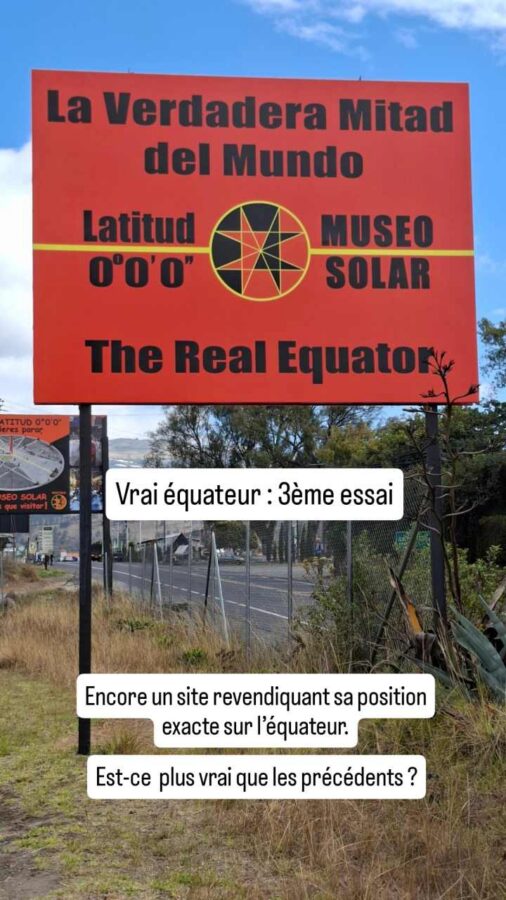 Museo Solar de Cayambe, Équateur