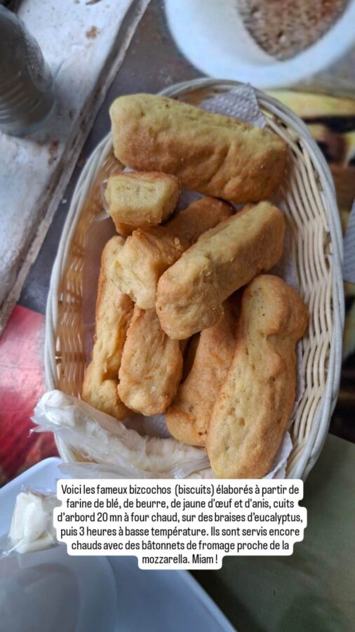 Cayambe, Équateur : Bizcochos San Pedro, biscuits