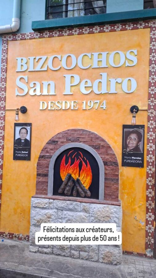 Cayambe, Équateur : Bizcochos San Pedro, biscuits