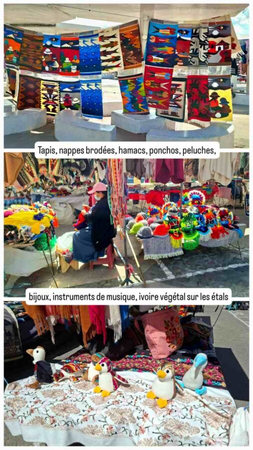 Otavalo, Équateur : marché