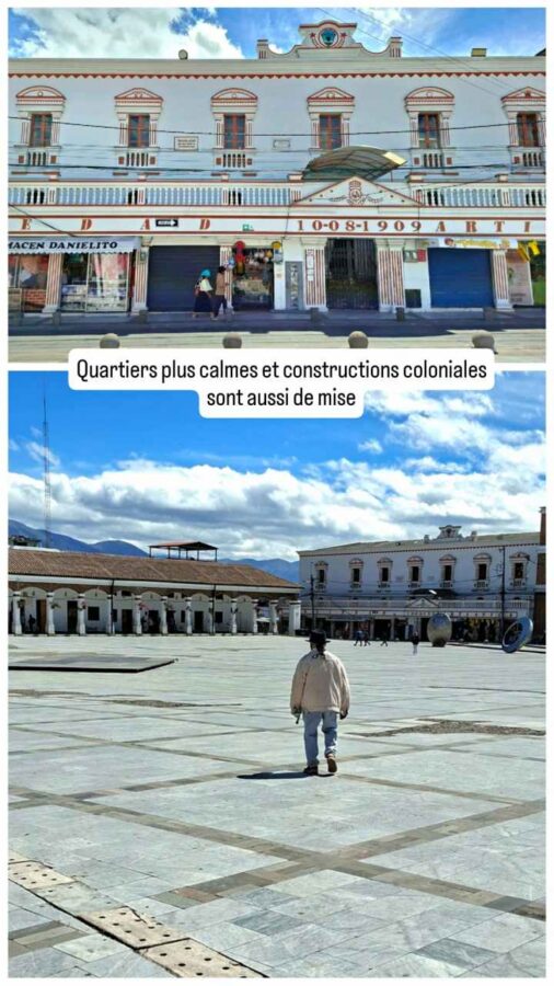 Otavalo, Équateur : architecture coloniale