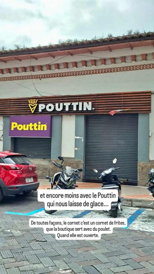 Ibarra, Équateur : Pouttin
