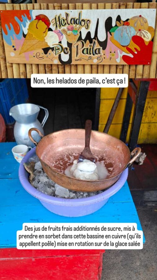 Ibarra, Équateur : helados de paila