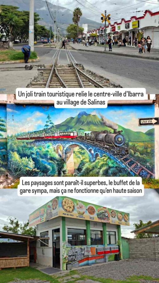 Ibarra, Équateur : la gare
