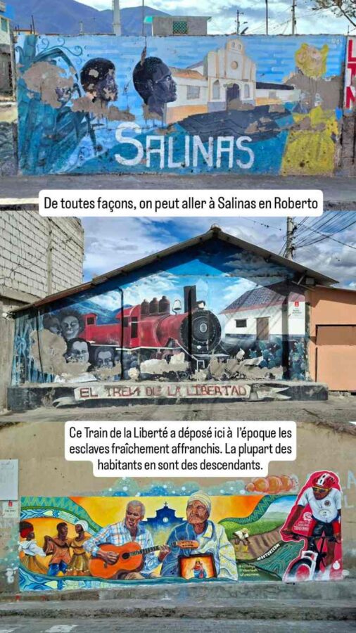 Salinas, Équateur : le Train de la Liberté