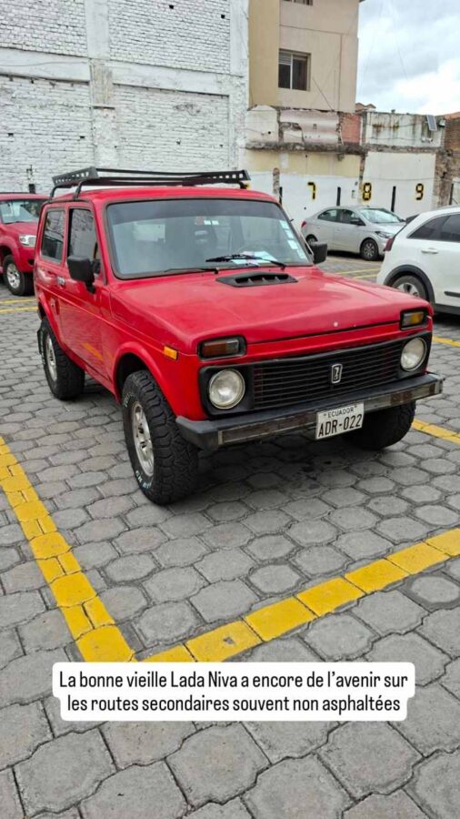 Véhicules équatoriens : une Lada Niva