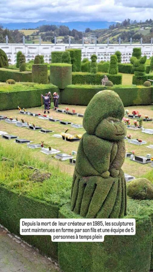 Cimetière de Tulcán, Équateur : entretien