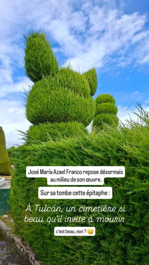 Cimetière de Tulcán, Équateur : extraordinaire art topiaire