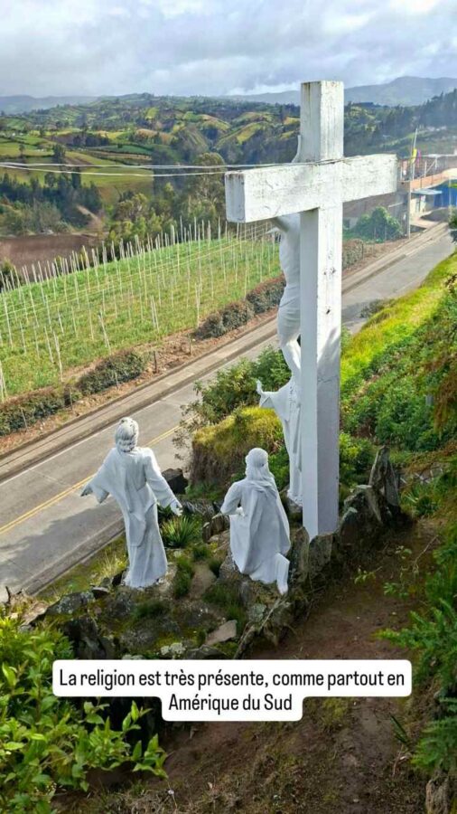Téléphérique d'Ipiales en Colombie : calvaire dans les environs
