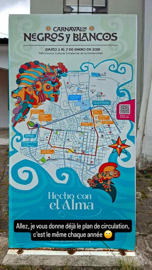 Carnaval Negros y Blancos, Pasto, Colombie : affiche