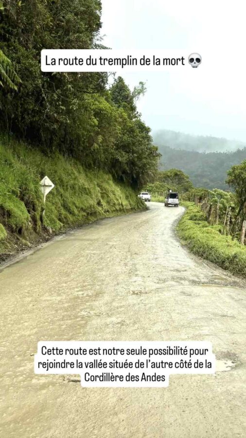 La route du tremplin de la mort, de Pasto à Mocoa, Colombie