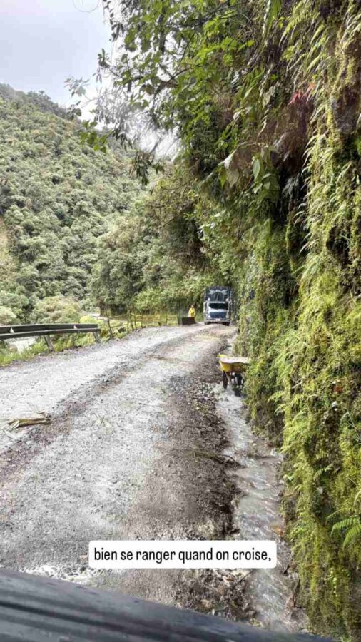 La route du tremplin de la mort, de Pasto à Mocoa, Colombie