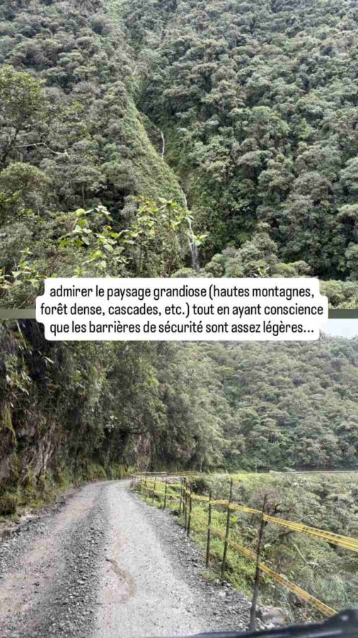 La route du tremplin de la mort, de Pasto à Mocoa, Colombie