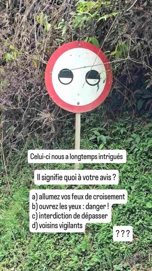 Quiz : quel est ce panneau routier ?