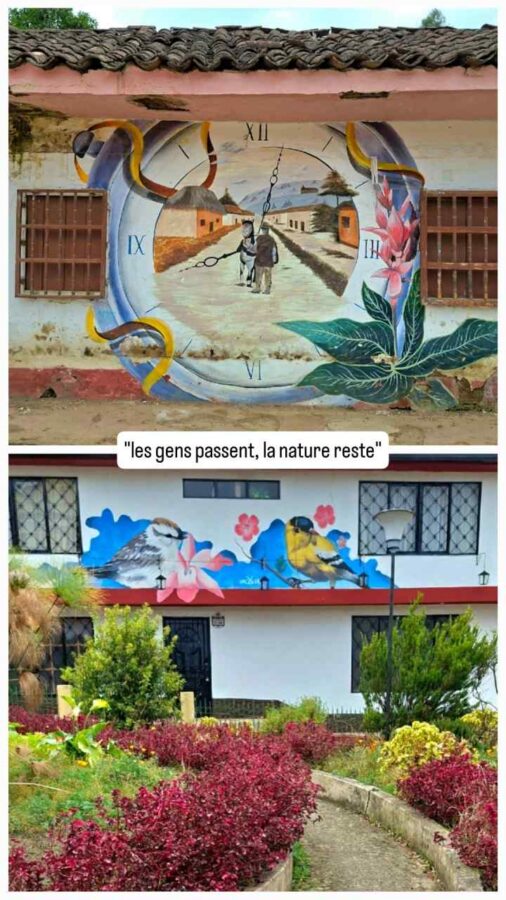 Art mural, Silvia, Colombie, Misak