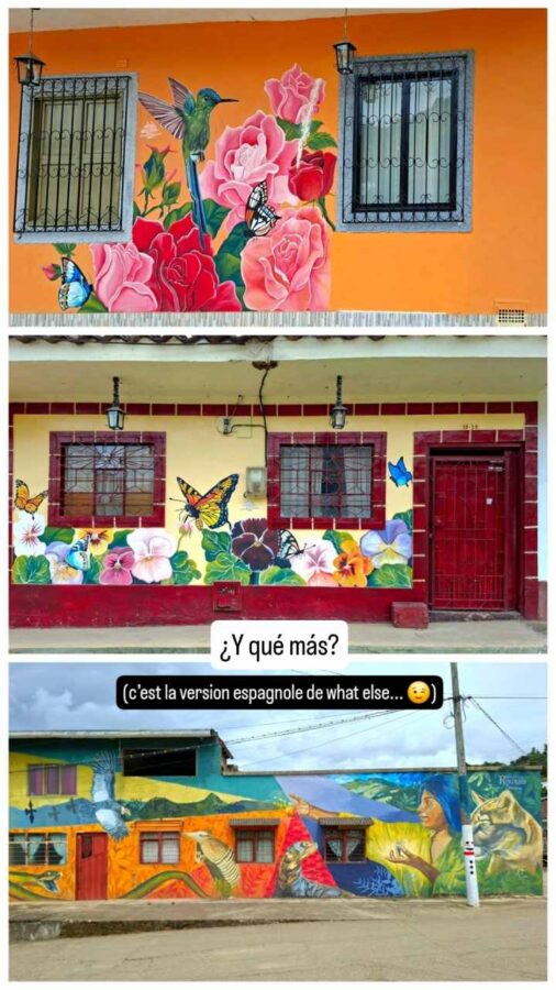 Art mural, Silvia, Colombie, Misak