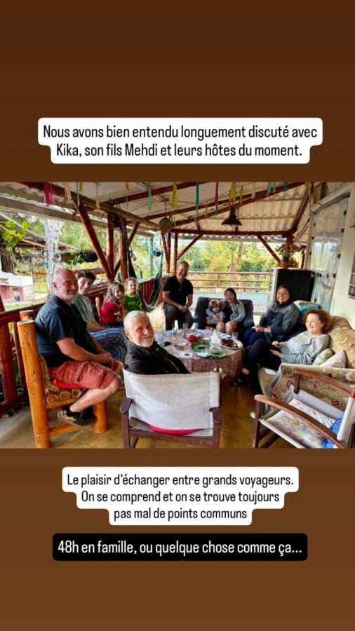 Camping La Bonanza, Silvia, Colombie, rencontre amicale de grands voyageurs